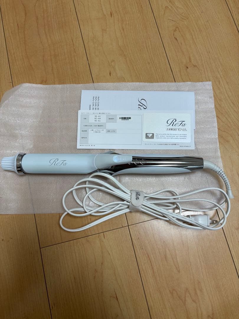 は*ち様 MTG ReFa リファ カールアイロンプロ ホワイト 32m美品20