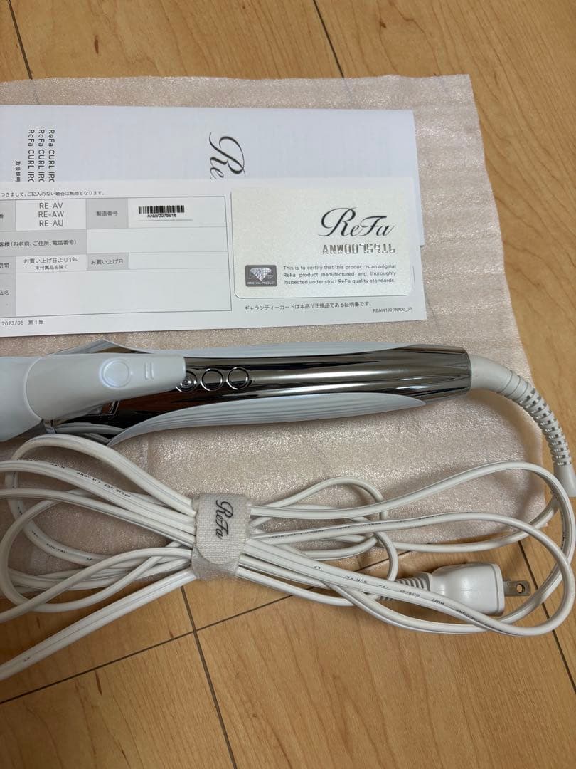 は*ち様 MTG ReFa リファ カールアイロンプロ ホワイト 32m美品20