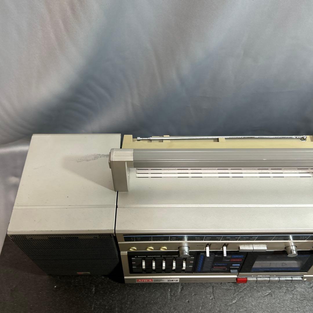 希少 AIWA アイワ CA-3 ラジカセ セパレート型　昭和レトロ