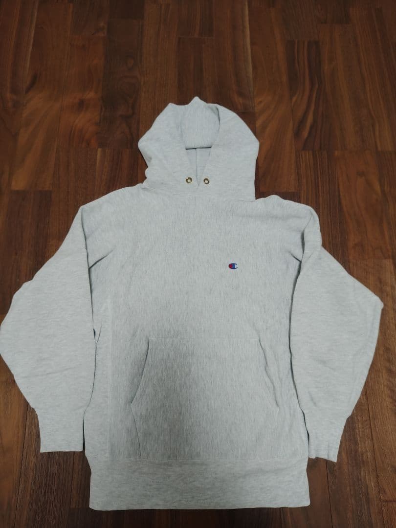 s*m様 リバースウィーブ L 90S USA アメリカ グレー パーカー ヴィ