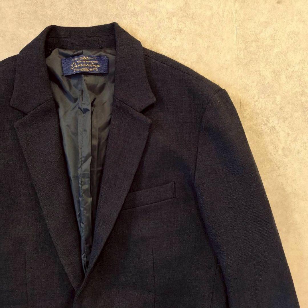 ナノユニバース　ダメリーノ　M 極美品　シングル　ビジネススーツ