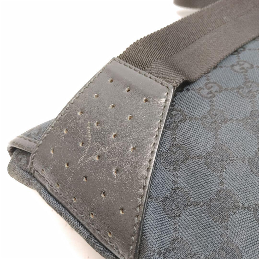 GUCCI ボディバッグ クロス GG キャンバス ショルダーバッグ