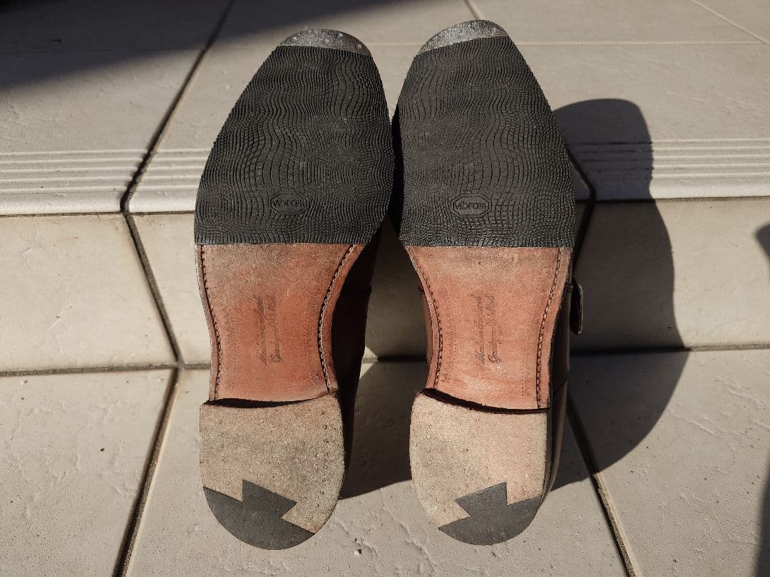 Cheaney Walter UK7.5 チーニー シングルモンクストラップ