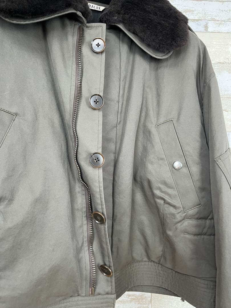 AURALEE / FLIGHT BLOUSON ブルゾン　SIZE:3