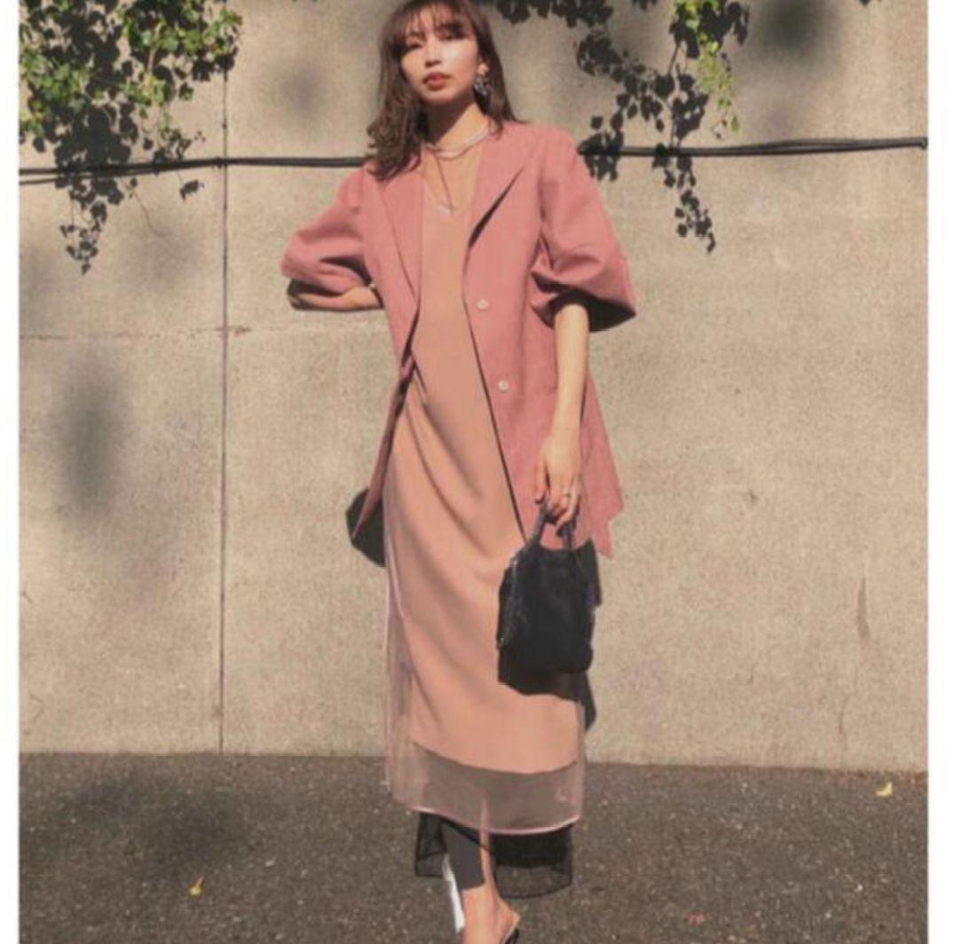 美品　Ameri　アメリヴィンテージ　パフスリーブジャケット