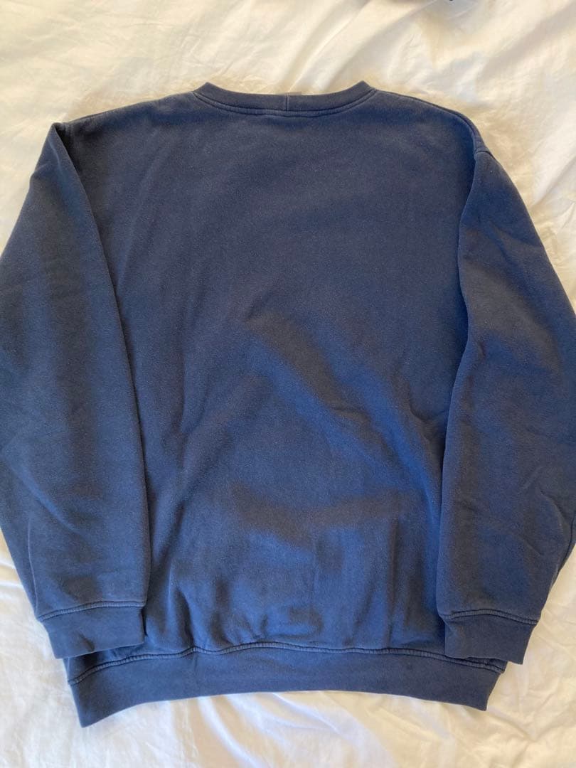 オールドナイキ　ゴツナイキ　スウェット　ネイビー系