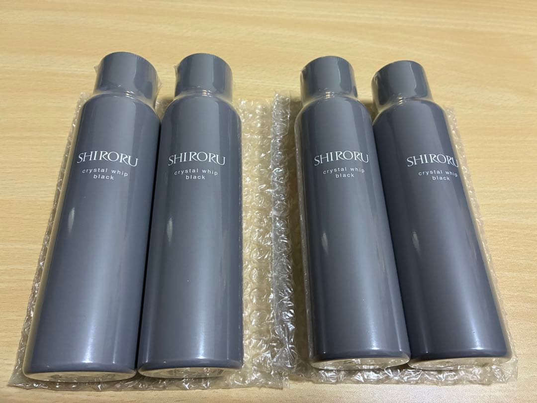 SHIRORUクリスタルホイップブラック4本☆新品未開封品