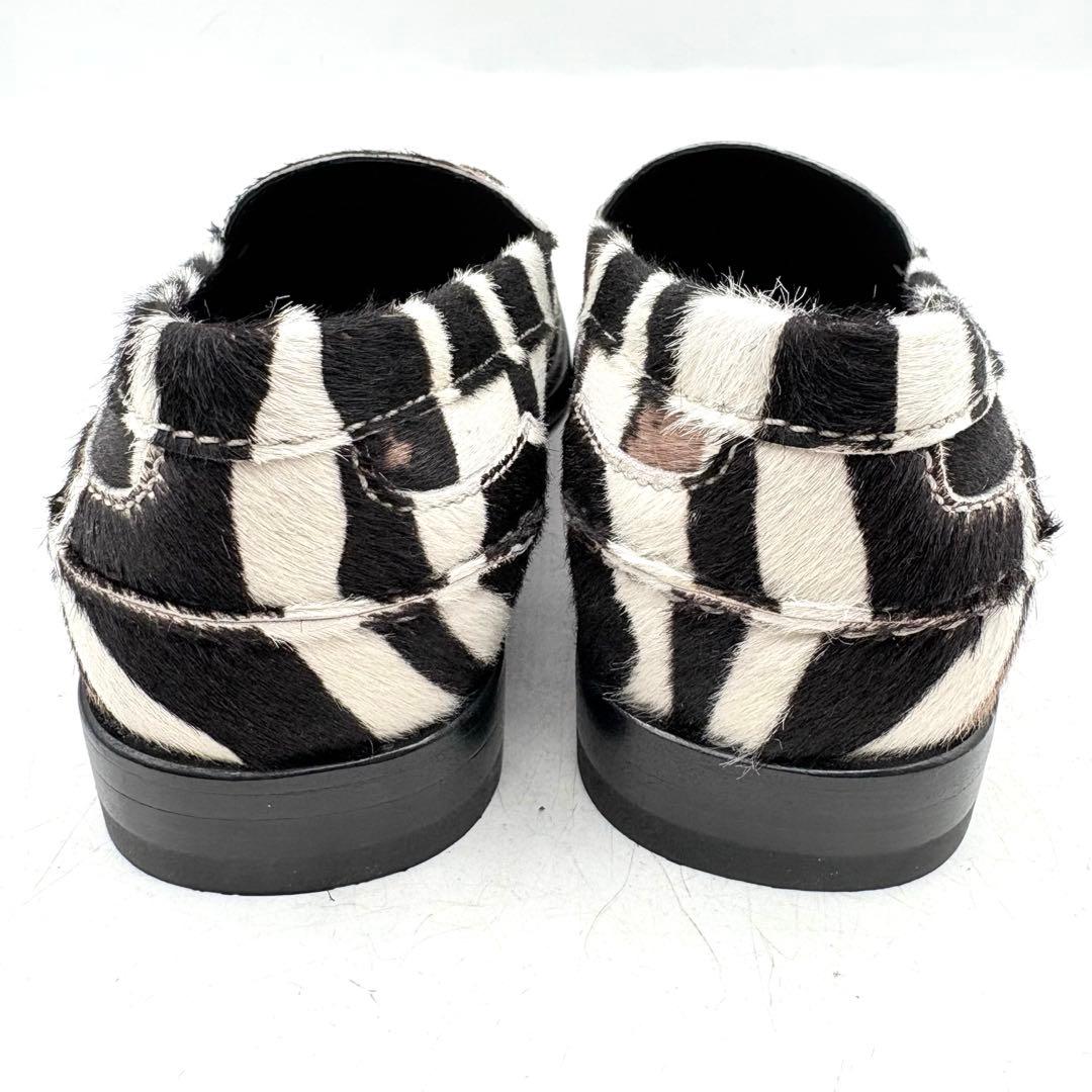 付属品あり✨ トッズ ローファー ゼブラ柄 ハラコ 【35】 レディース