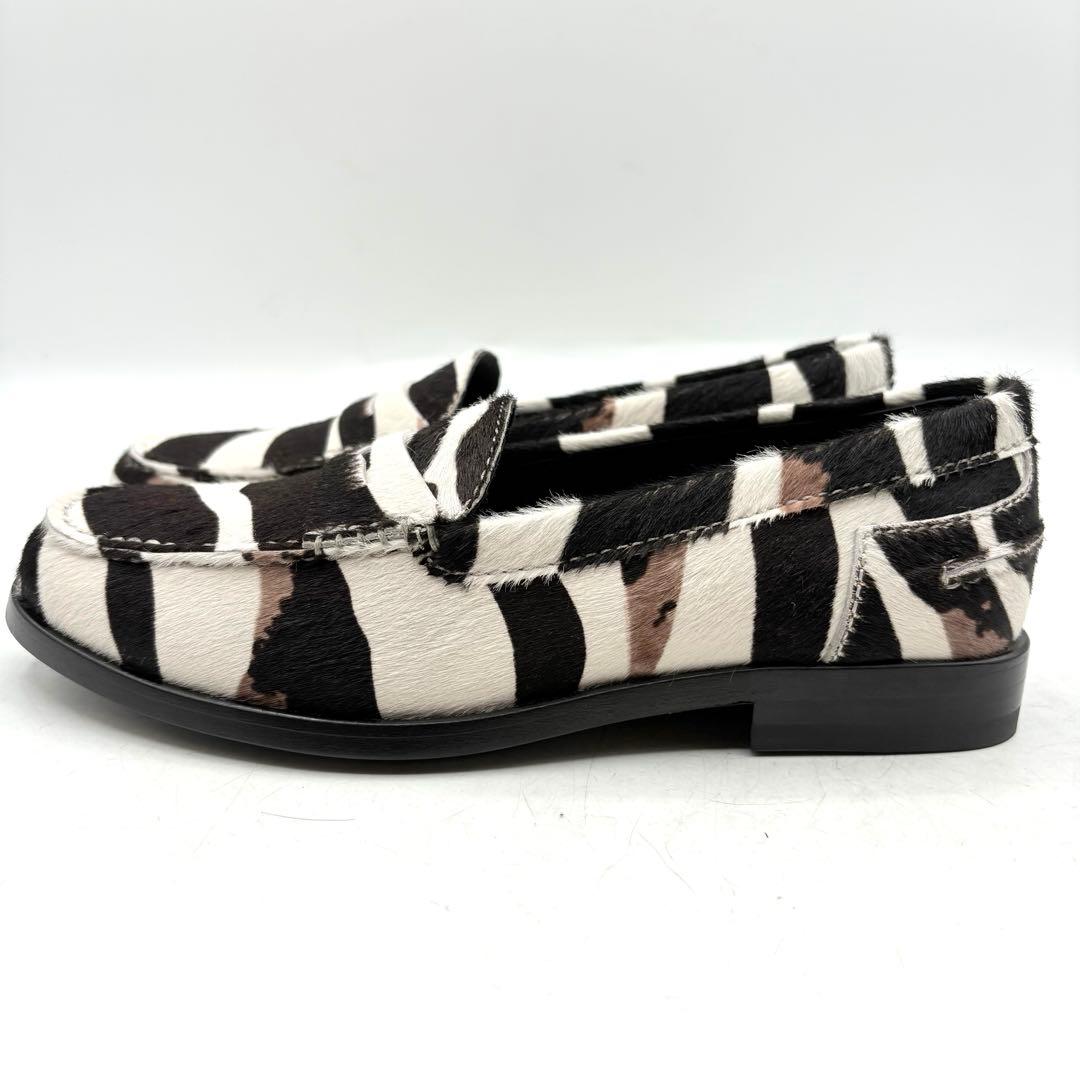 付属品あり✨ トッズ ローファー ゼブラ柄 ハラコ 【35】 レディース