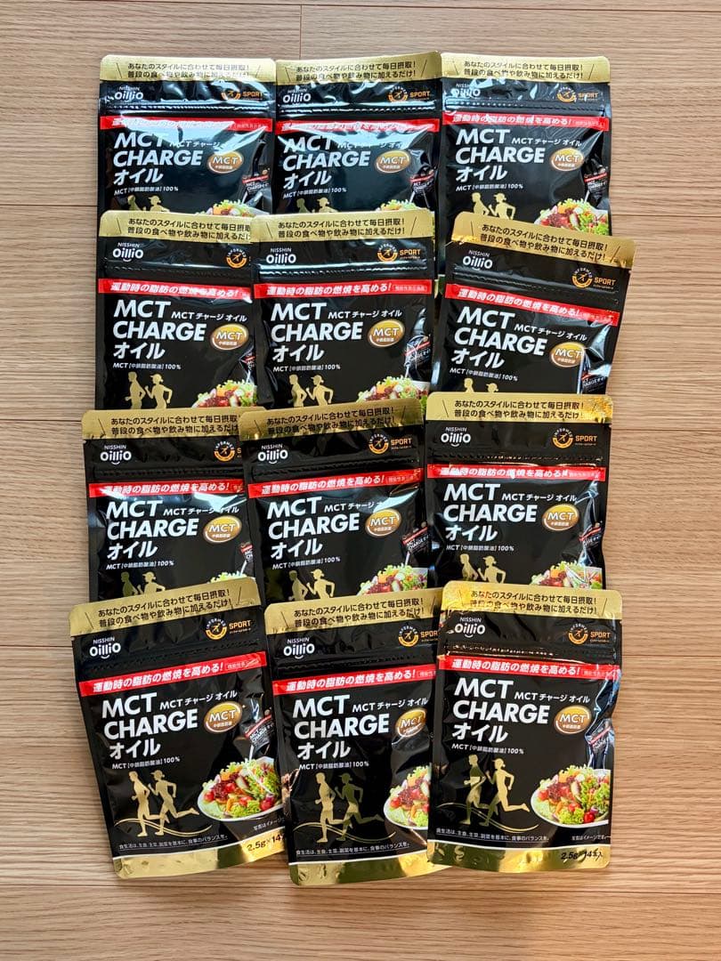 日清オイリオ MCT CHARGE オイル 2.5g×14本 12セット