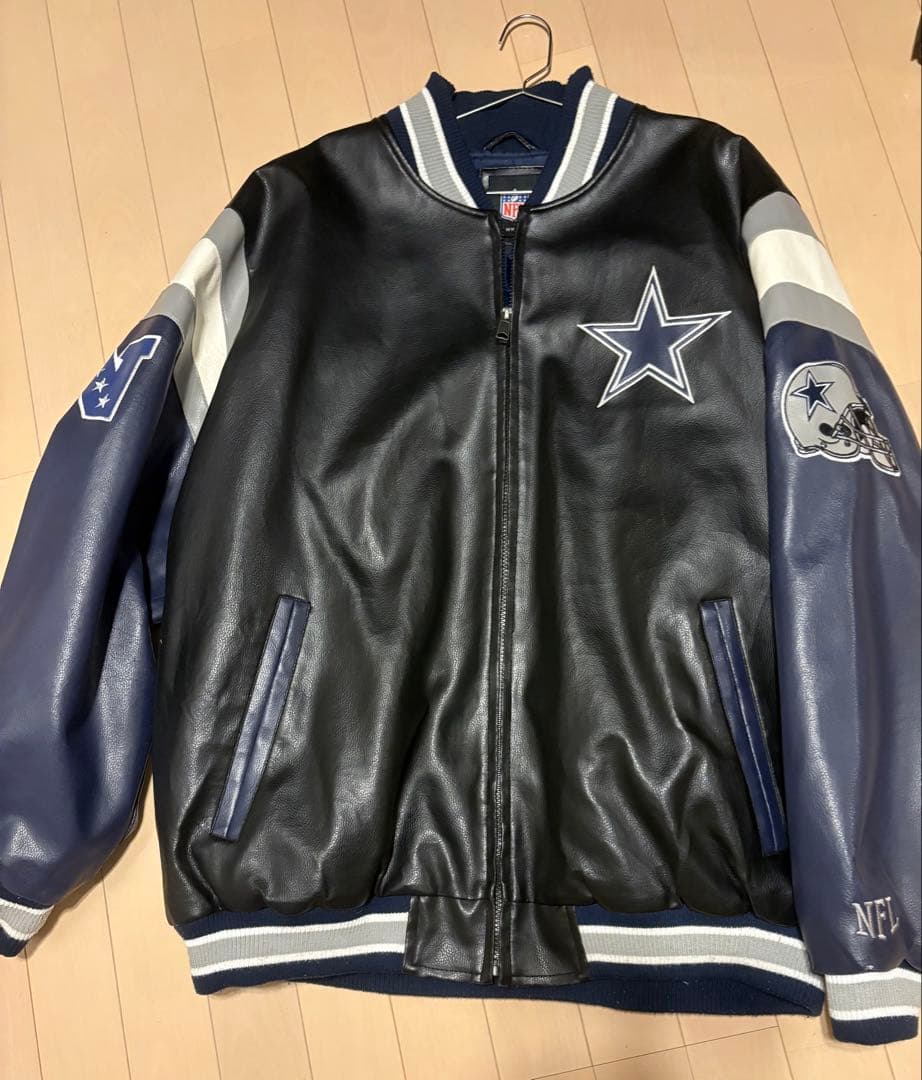 NFL スタジャン レザー