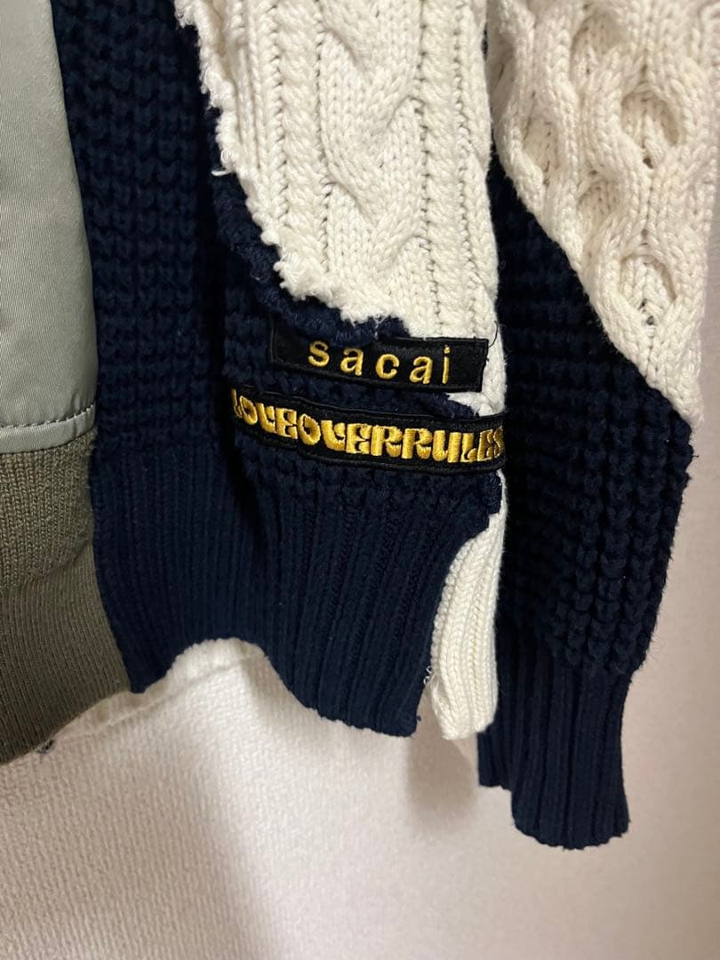 【定価104500円】sacai×hank willis thomas ニット