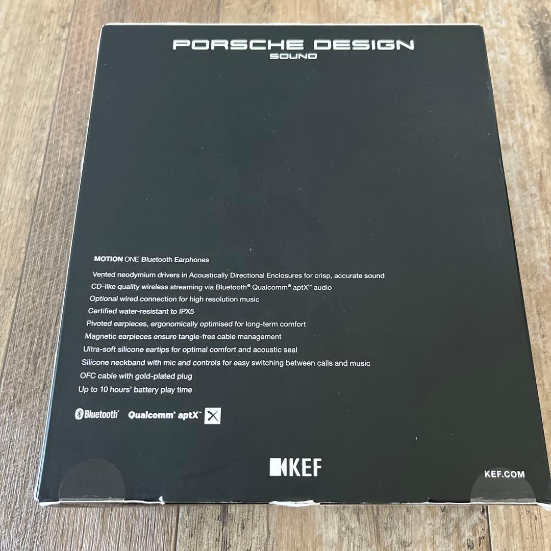 新品　KEF SP3902BA ポルシェデザイン　ワイヤレスヘッドホン