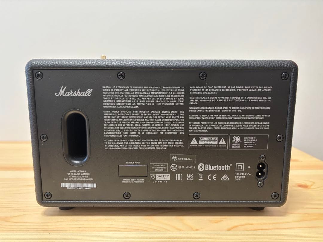 Marshall ACTONⅢ ワイヤレススピーカー ブラック