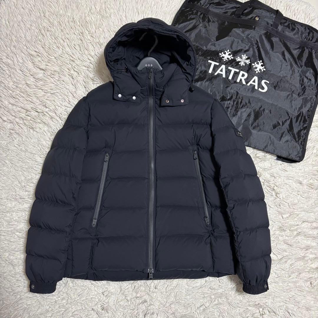 タトラス ボルボレ ダウンジャケット ブラック フード 03