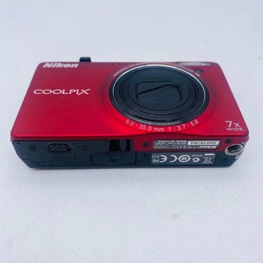 【美品動作確認済み】NIKON COOLPIX S6000