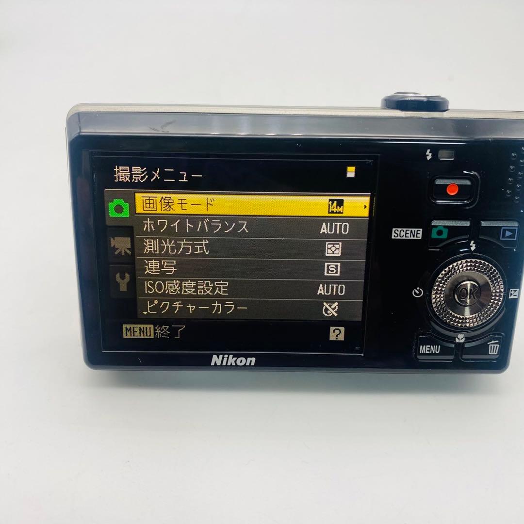 【美品動作確認済み】NIKON COOLPIX S6000