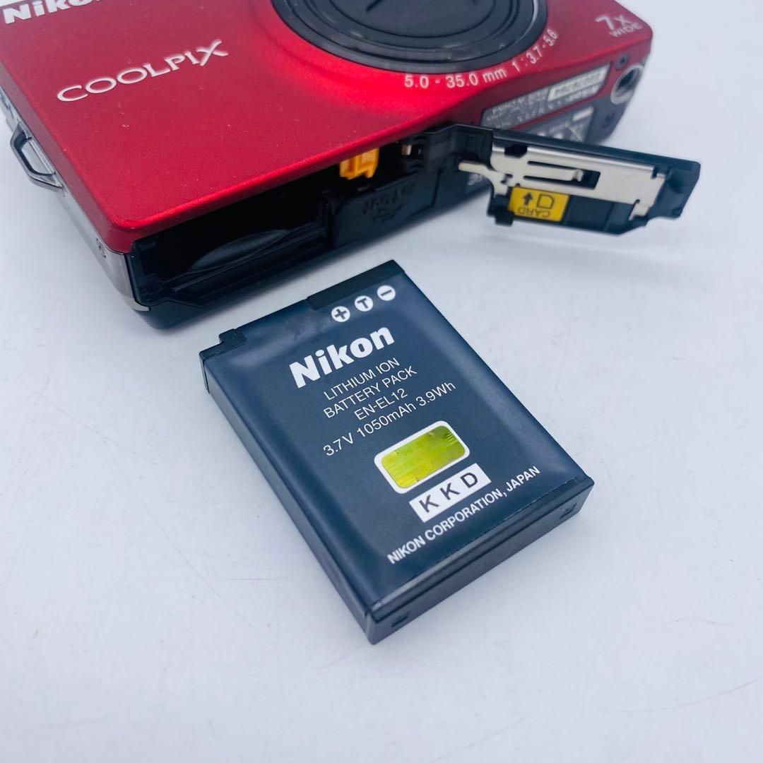 【美品動作確認済み】NIKON COOLPIX S6000