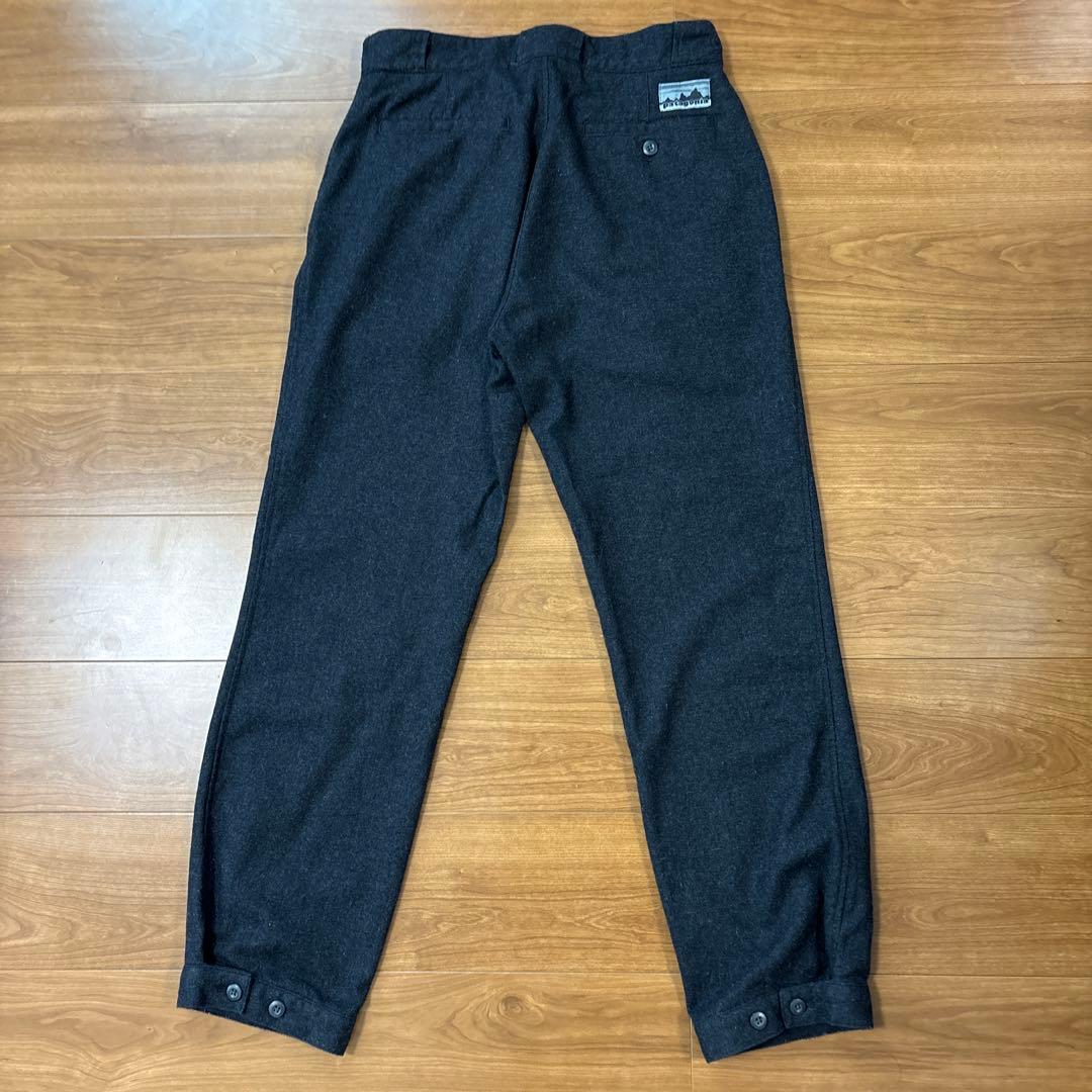 白タグ　デカタグ　patagonia メンズ スラックス メリノウール