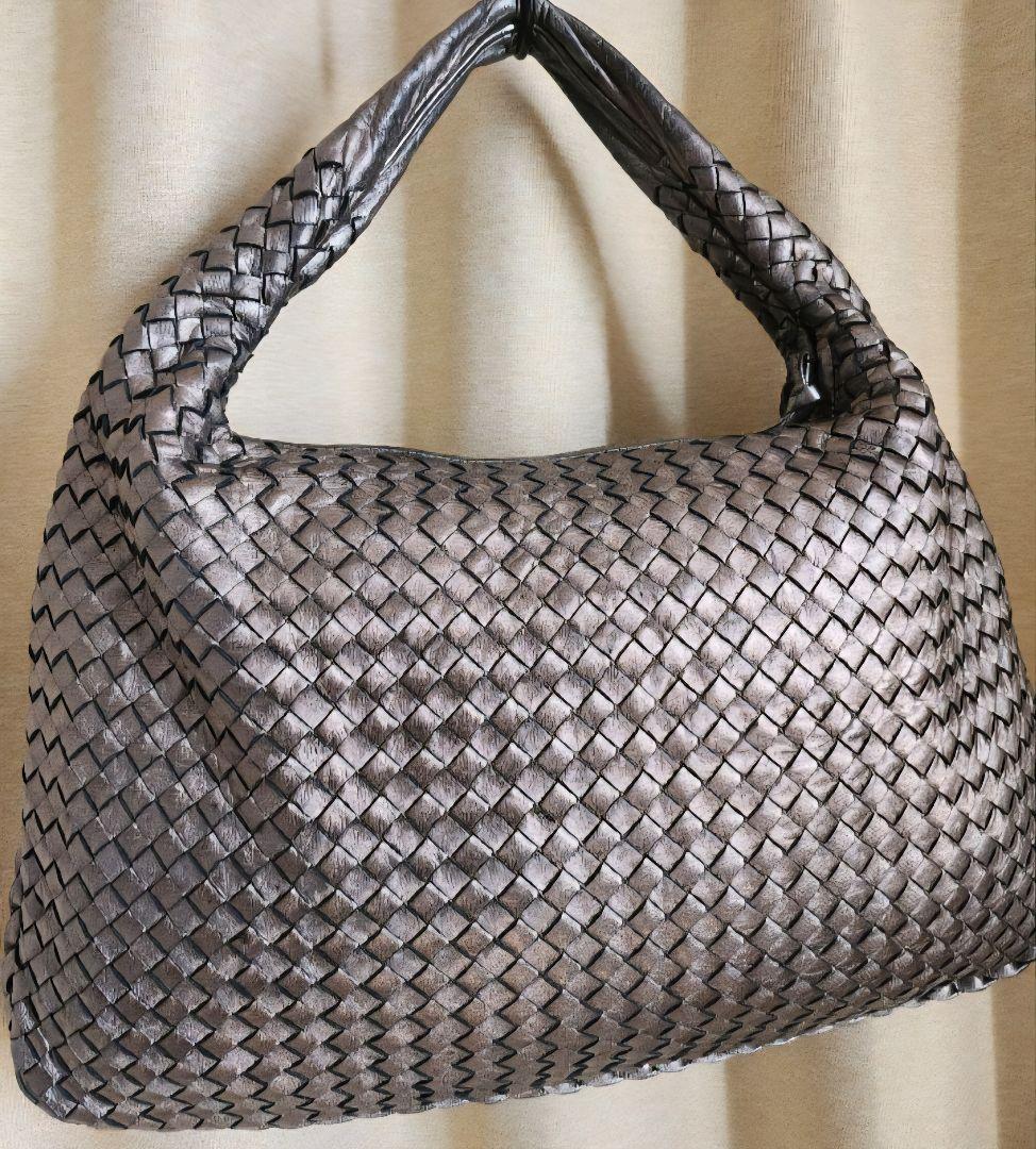綺麗 ボッテガヴェネタ　編み込み　ワンショルダー　ハンドバッグ ホーボー