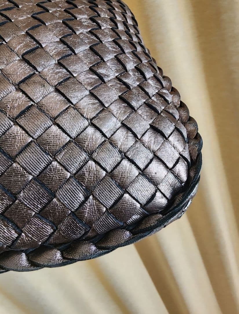 綺麗 ボッテガヴェネタ　編み込み　ワンショルダー　ハンドバッグ ホーボー