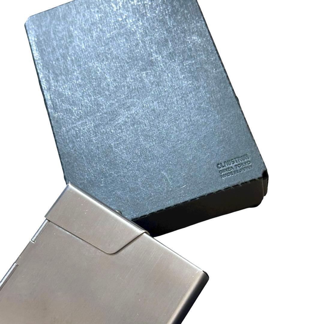 未使用！CLAUSTRUM クラウストルム 名刺入れ タバコケース カードケース