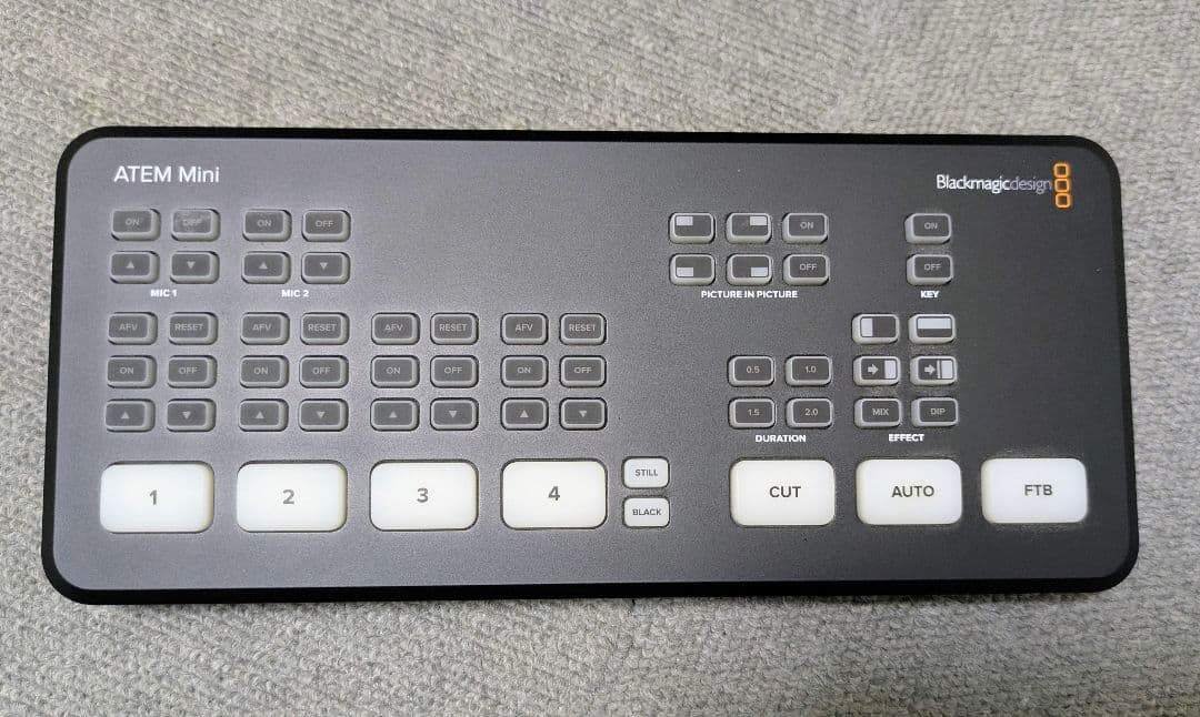 【大幅値下げ】動画スイッチャー BlackmagicDesignATEMMini