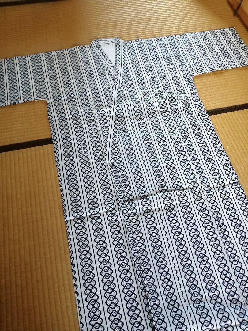 旅館浴衣　鎖形　127cm　10枚まとめ売り【未使用品　30枚まで可能】