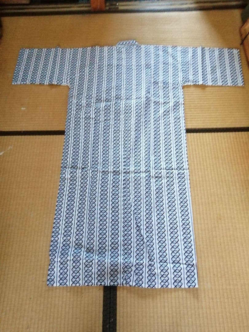 旅館浴衣　鎖形　127cm　10枚まとめ売り【未使用品　30枚まで可能】
