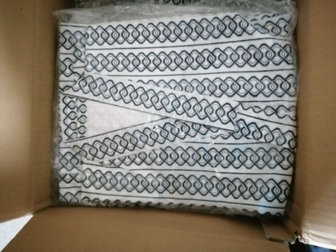 旅館浴衣　鎖形　127cm　10枚まとめ売り【未使用品　30枚まで可能】