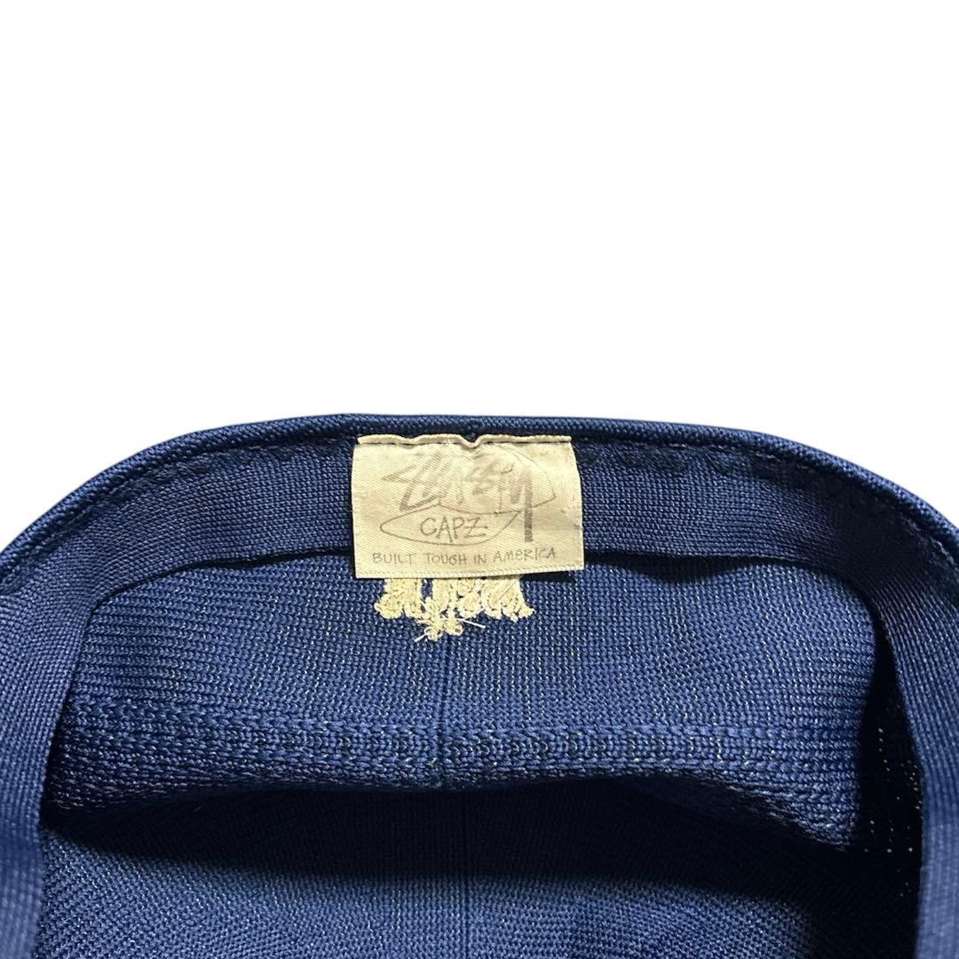 80s 90s vintage old stussy ハンチング ネイビー