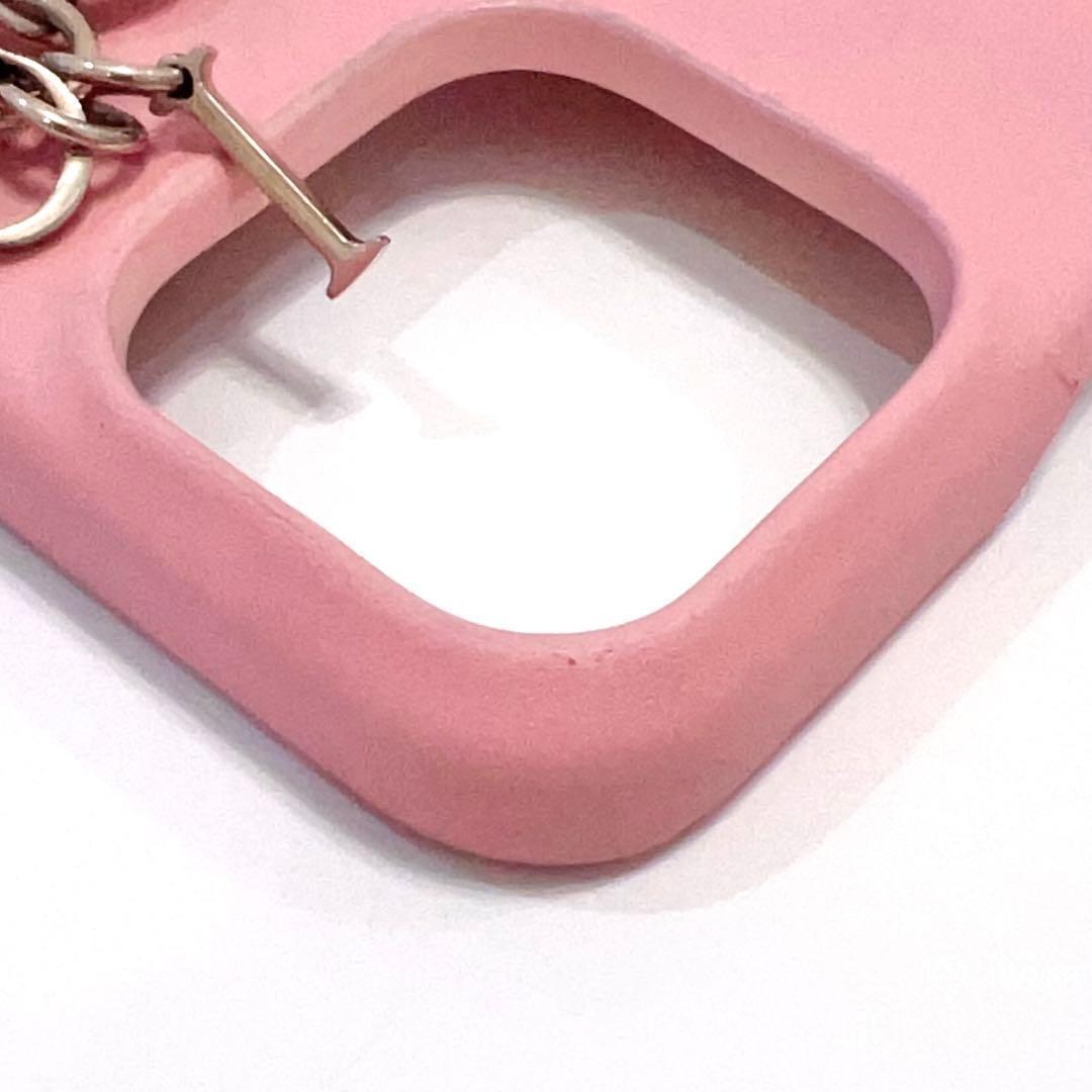 クリスチャンディオール iPhone15Pro ハート カナージュ ピンク