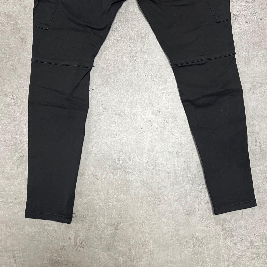 パンツ Danke Schon ZIP CARGO PANTS Black 32