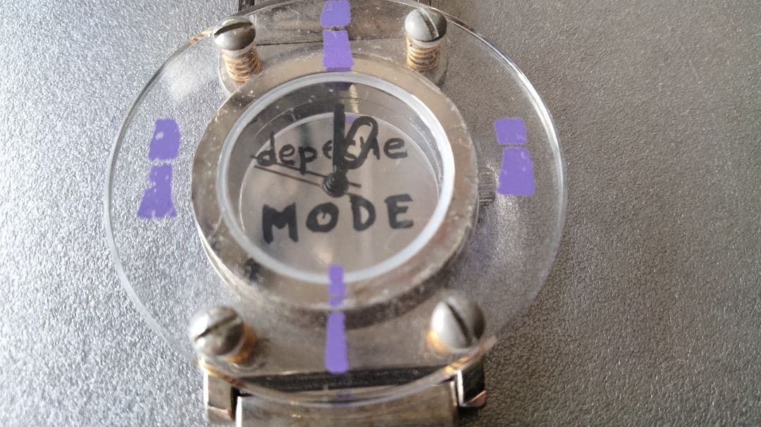 Depeche Mode　デペッシュモード 腕時計 レザー バンド