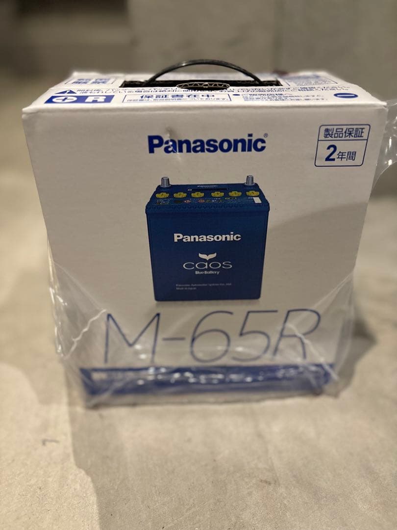 Panasonic caos M-65R 自動車用　バッテリー