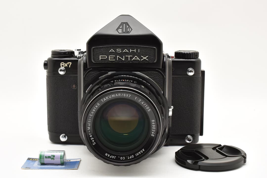 美品 Asahi Pentax 6×7 105mm F2.4 #8831