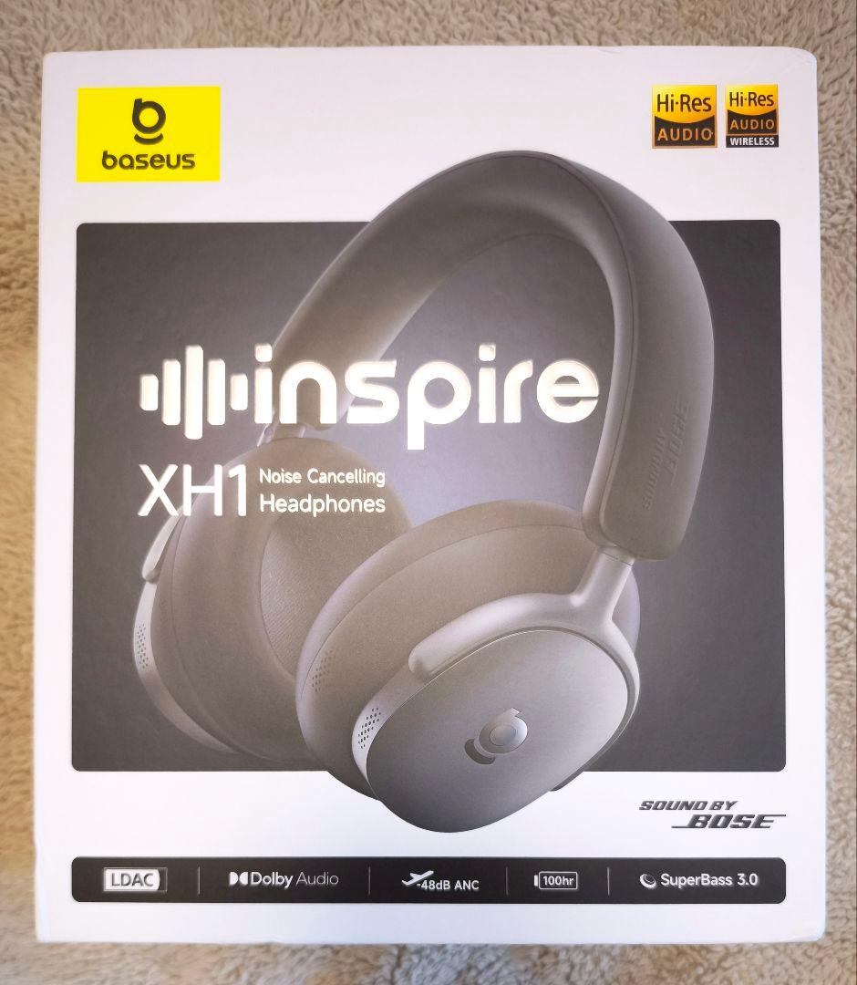 【試聴のみ】 baseus Inspire XH1 コズミックブラック
