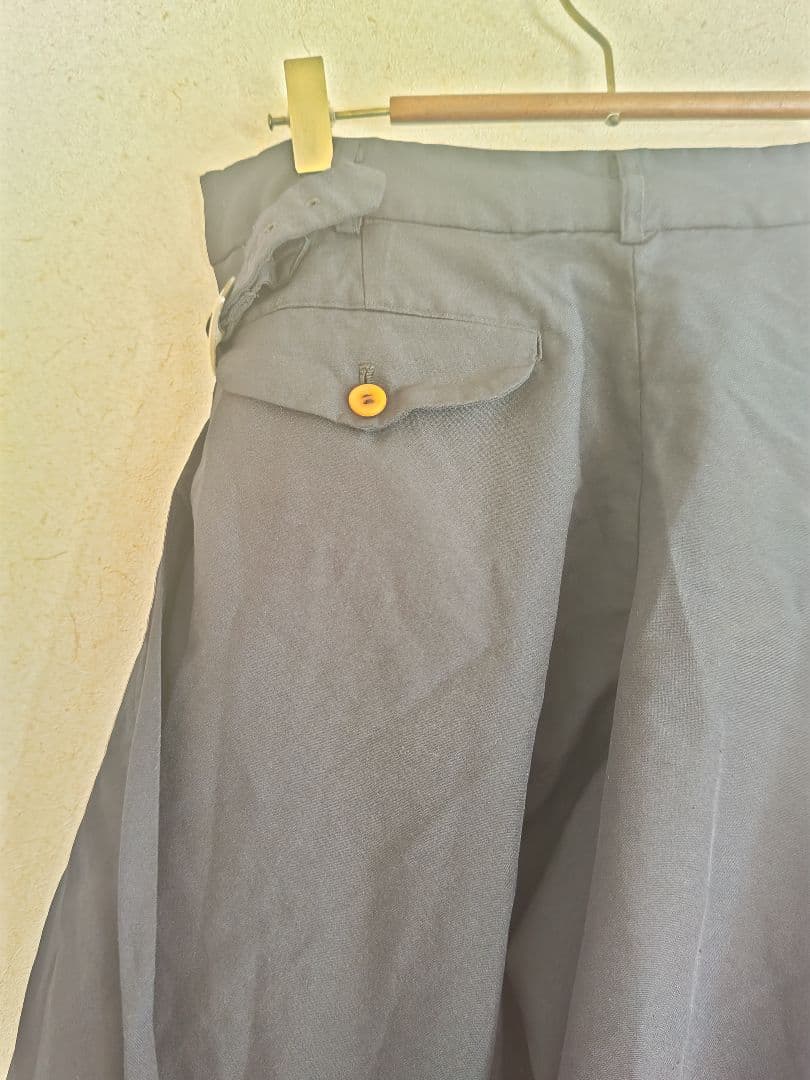 コムデギャルソン スカート付きパンツ ネイビー