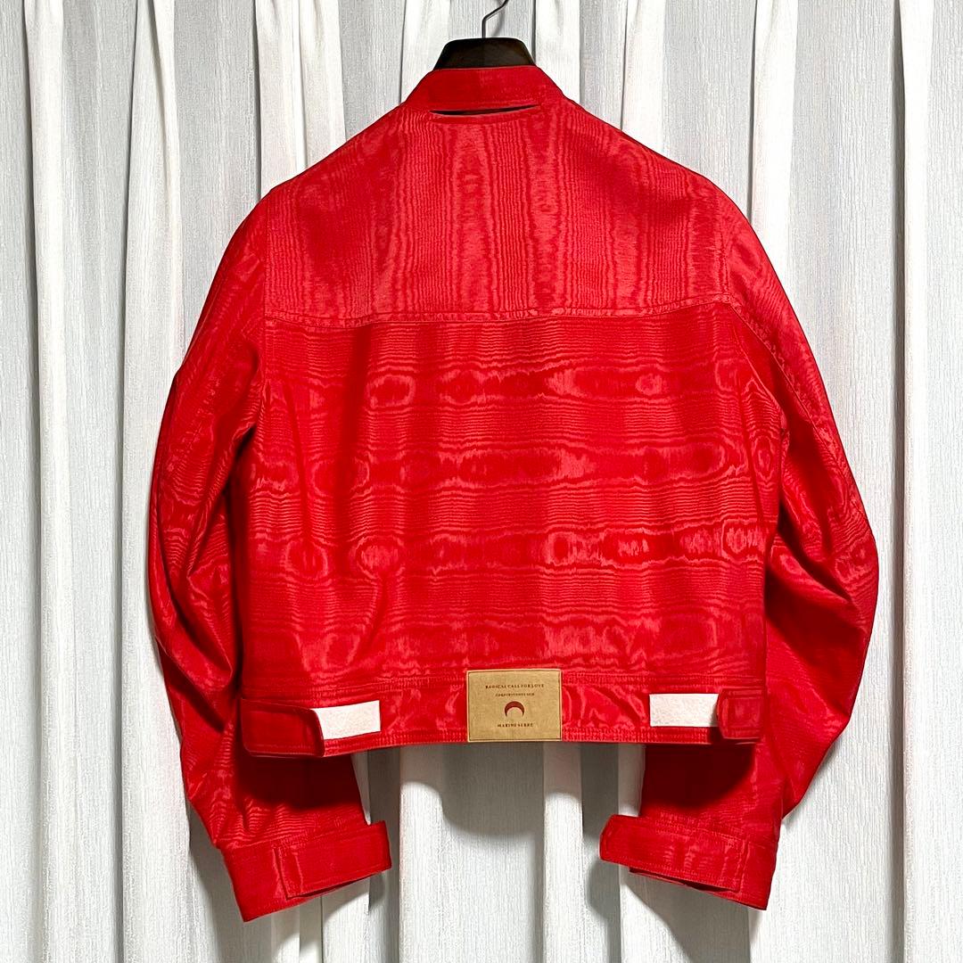 MARINE SERRE マリーンセル シングルライダースジャケット 18SS