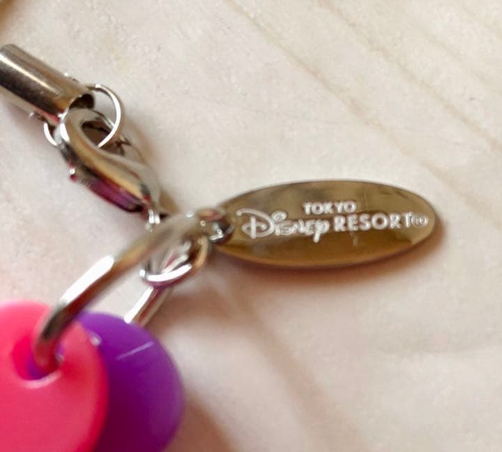 ディズニー 公式 ミッキー ストラップ ２色でカワイイ⭐︎