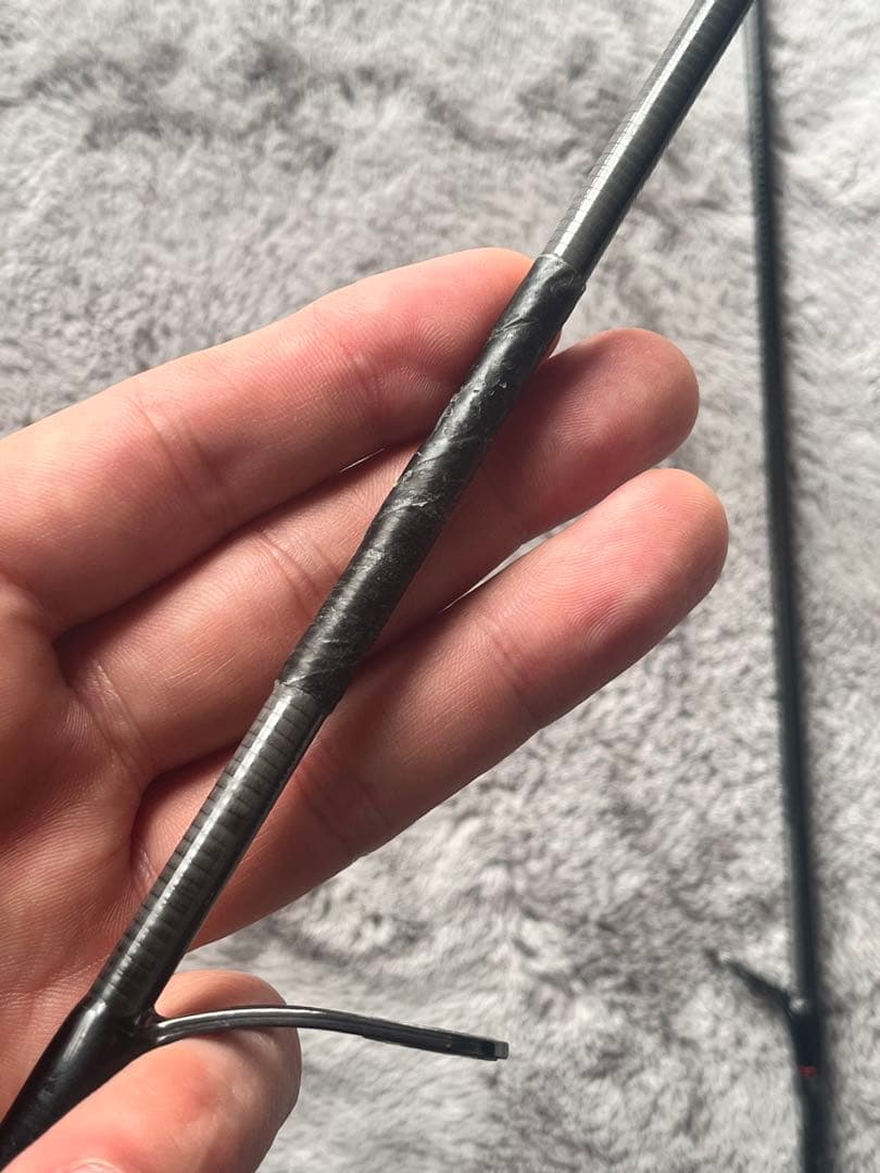 ダイワ月下美人airアジング63-Tアジングロッド ブラック 2ピース　ジャンク