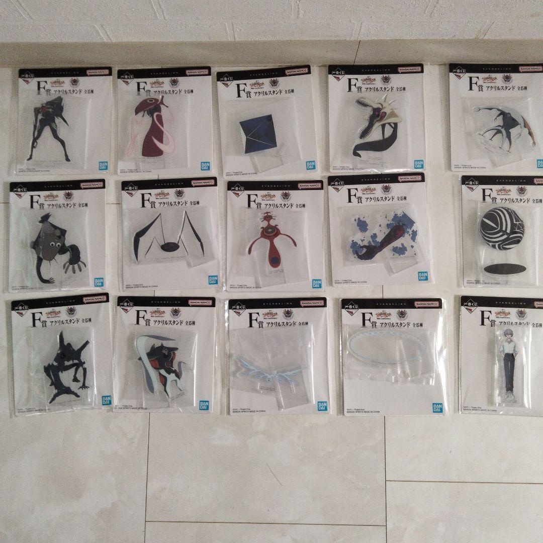 エヴァンゲリオン30周年1番くじ　アスカ レイ フィギュアセット　F賞コンプ