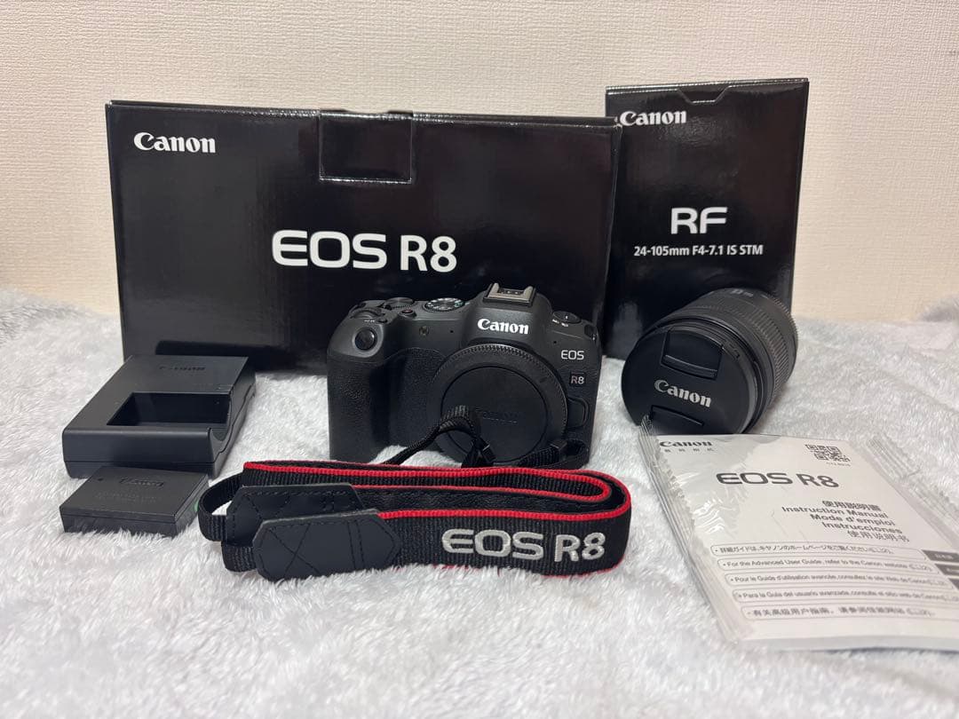 CANON R8 ＋RF24-105mm F4-7.1 IS STM キット