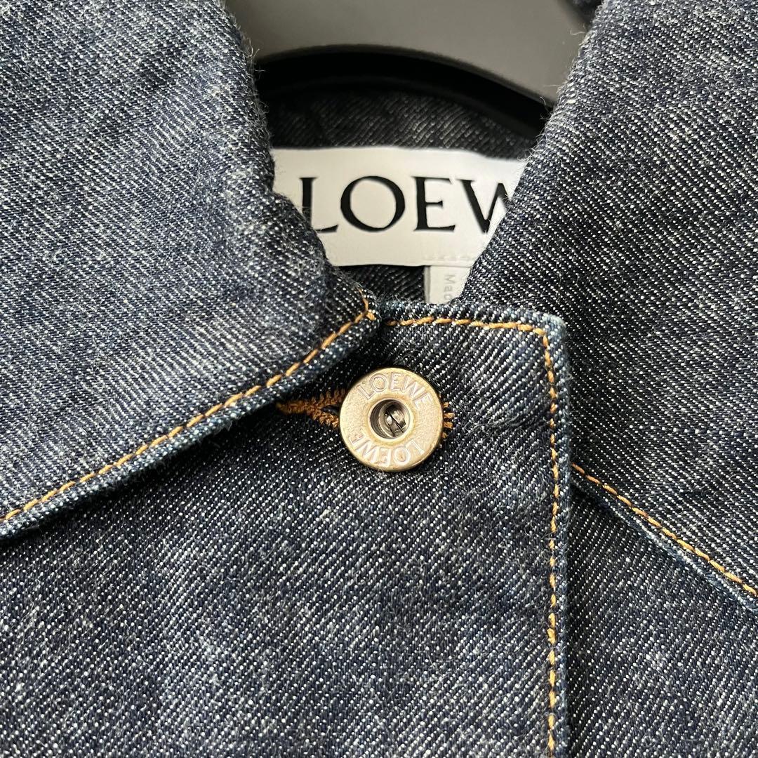 美品♡ロエベ ターンアップ フィッシャーマン デニムジャケット インディゴ 38