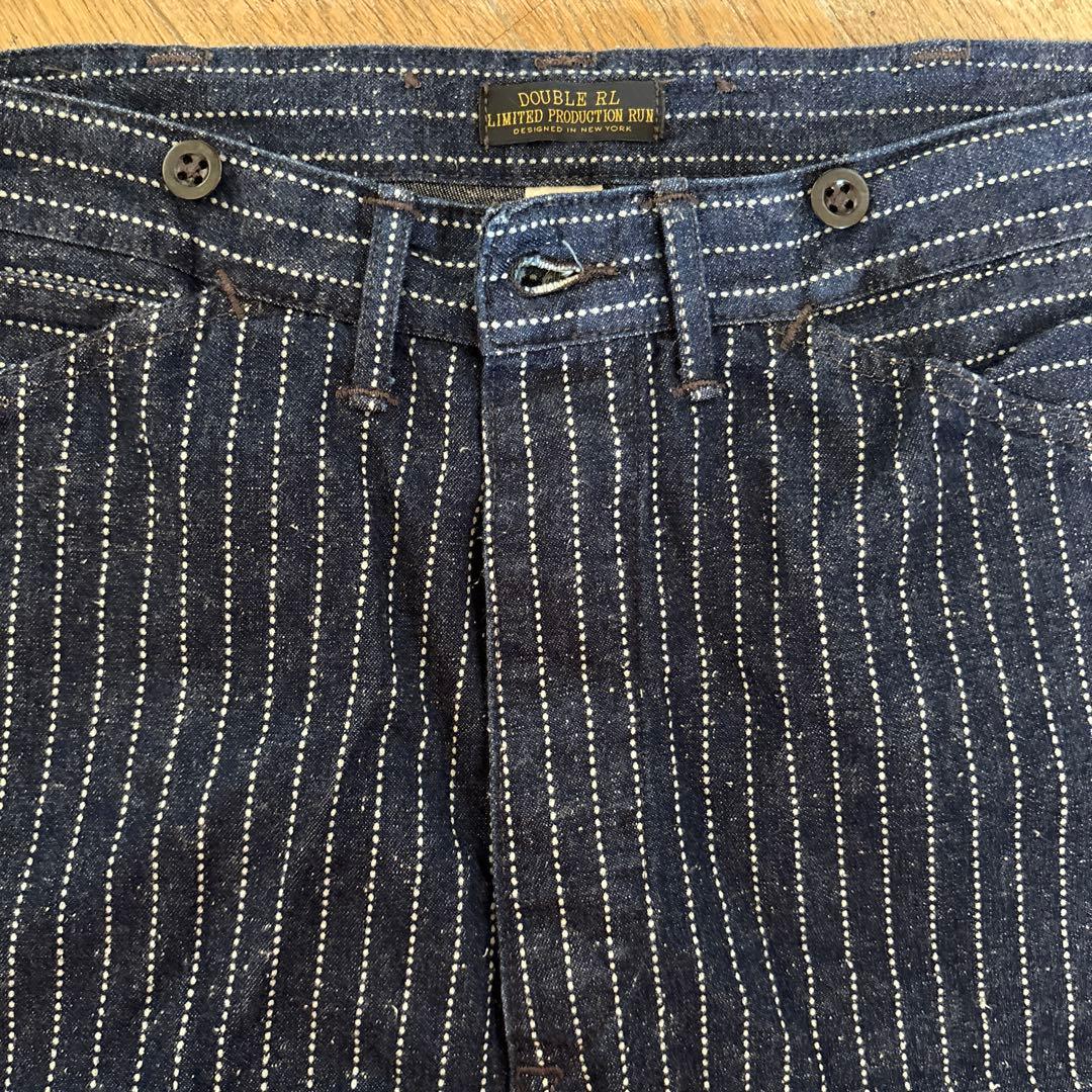 DOUBLE RL & CO. ストライプ ワークパンツ R234