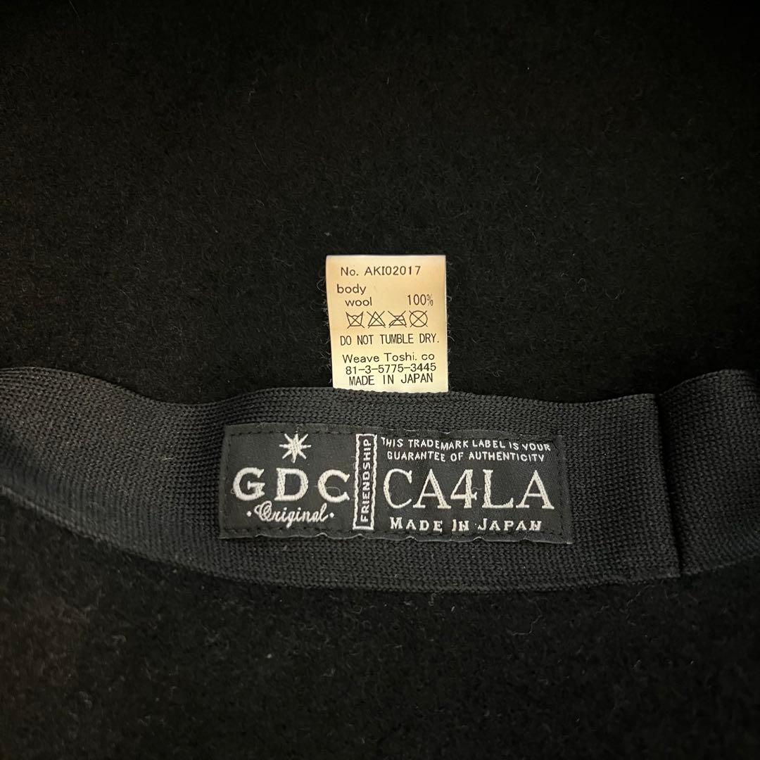 GDC×CA4LA ビッグベレー帽 ブラック カシラ 木村拓哉 キムタク kj