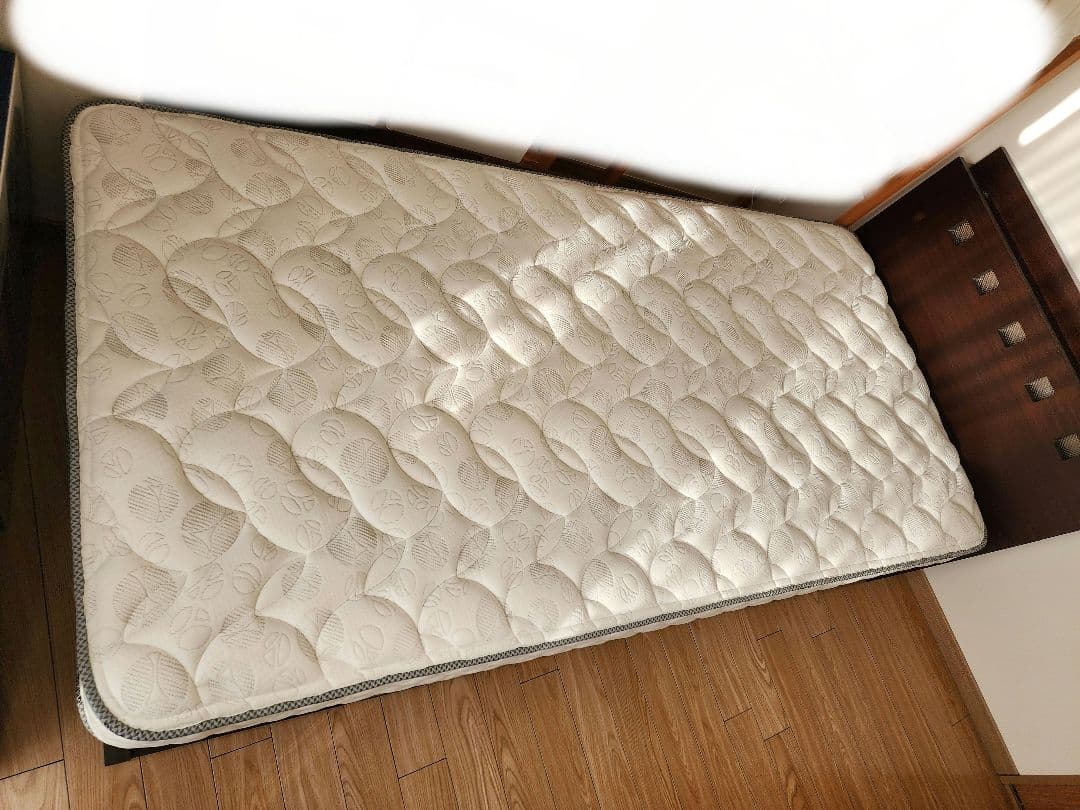 美品 サータ serta ポケットコイルマットレス シングルベッド