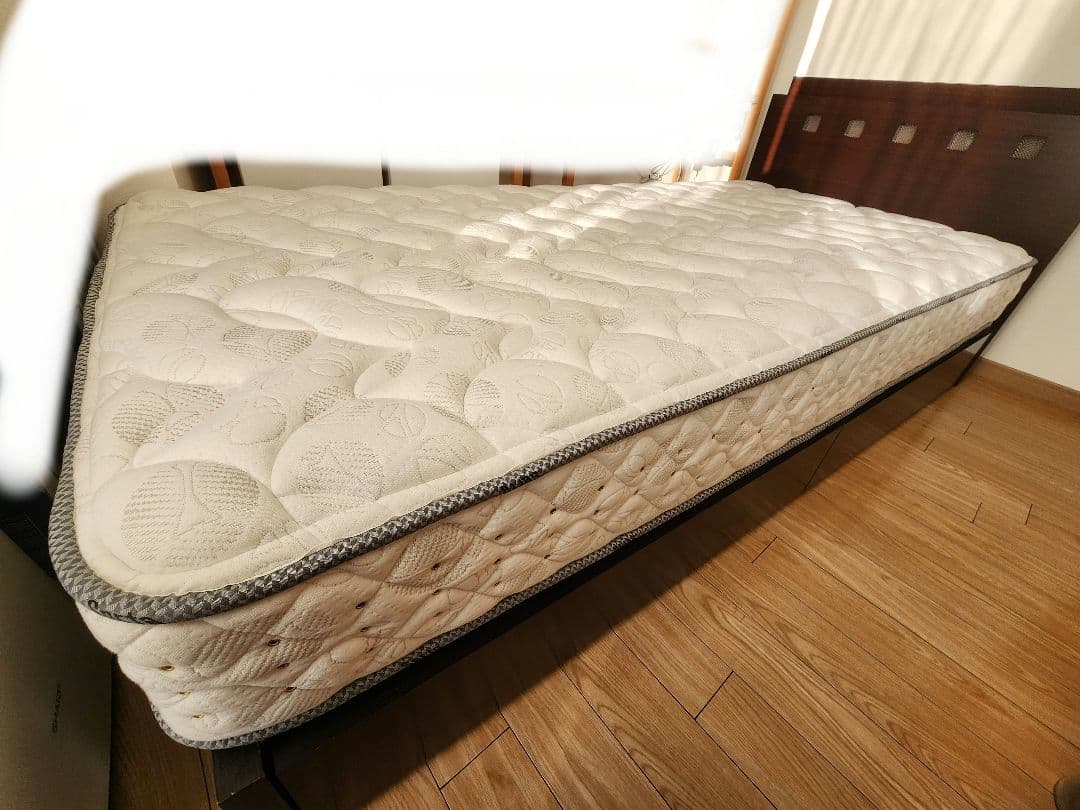 美品 サータ serta ポケットコイルマットレス シングルベッド