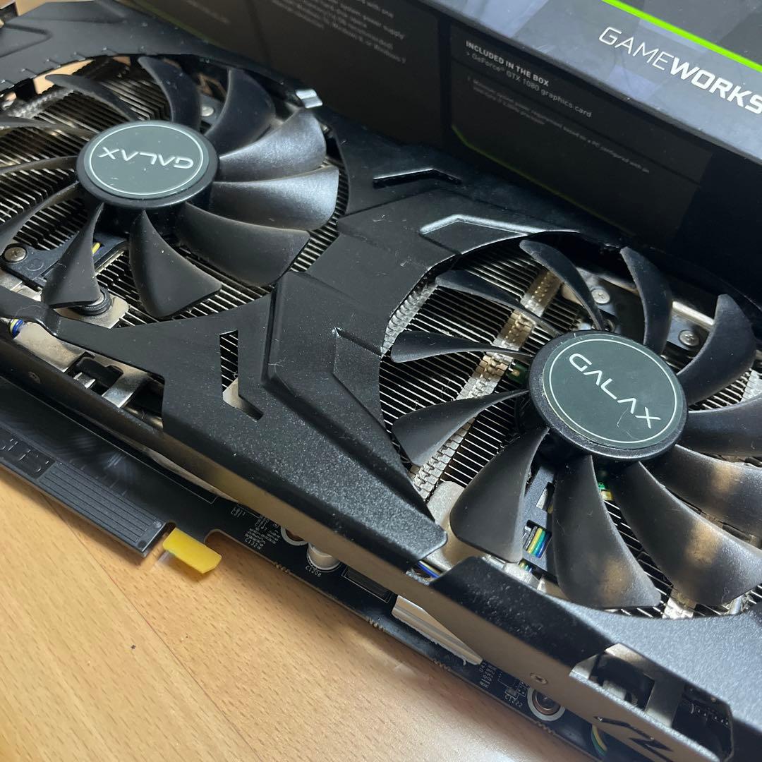 グラフィックボード・グラボ・ビデオカード GALAX GeForce GTX1080 EXOC/8GB