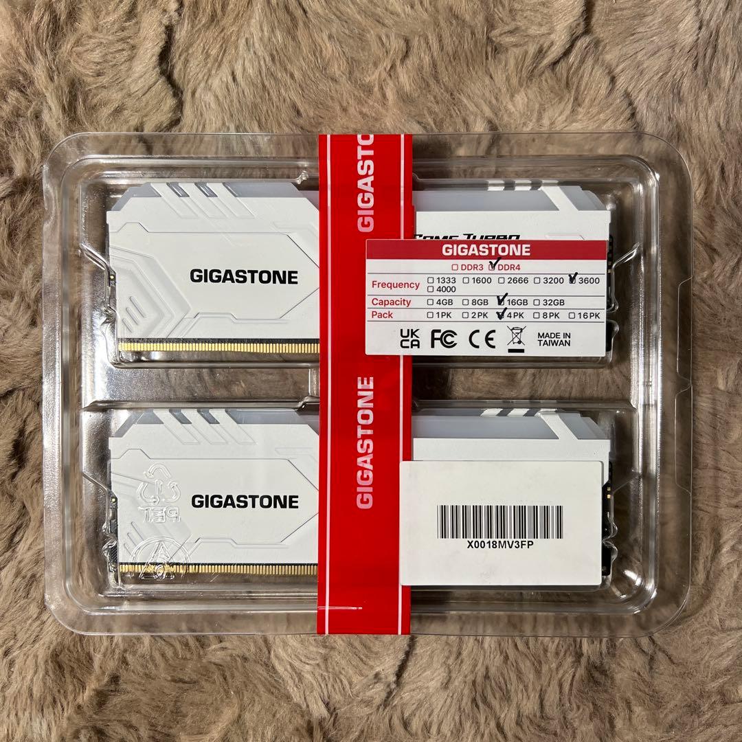 新品未開封　GIGASTONE Game TURBO 16GBx4枚